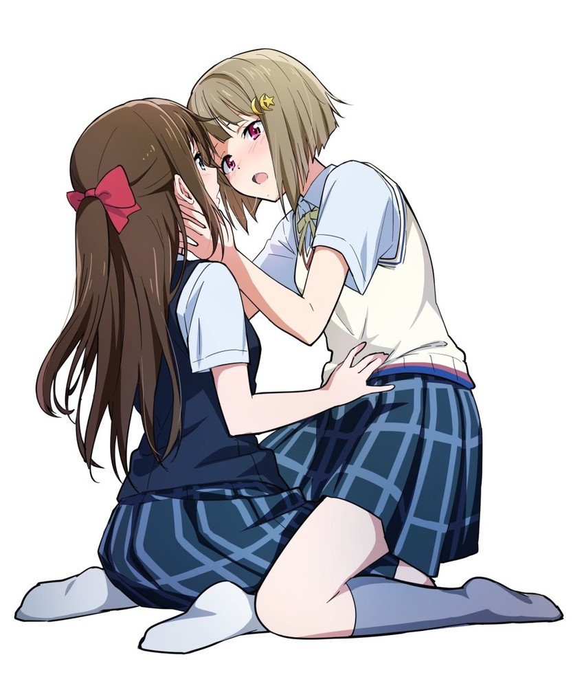 osaka shizuku and nakasu kasumi (love live! and 1 more) drawn by fumarusan