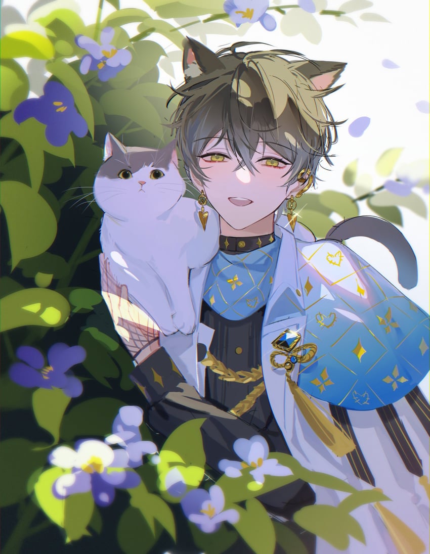 ike eveland (nijisanji and 1 more) drawn by haisaijun