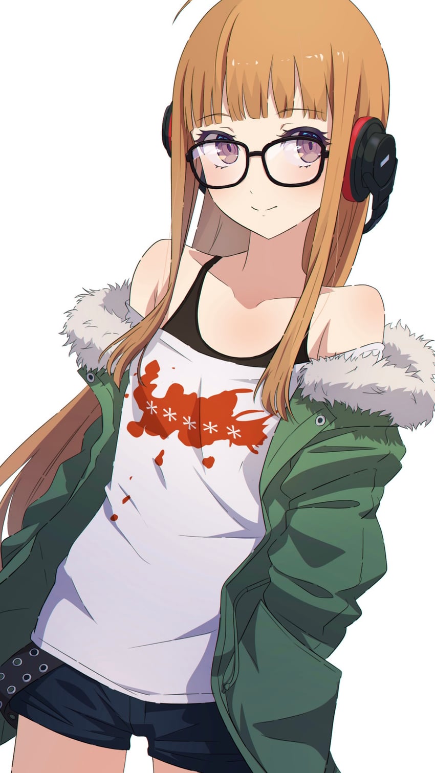 sakura futaba (persona and 1 more) drawn by na-suke