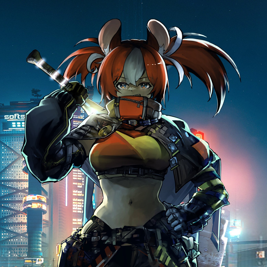 hakos baelz (hololive and 1 more) drawn by vyragami
