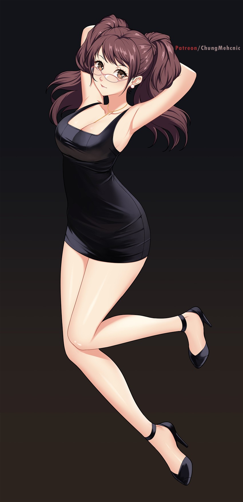 kujikawa rise (persona and 1 more) drawn by chungmechanic