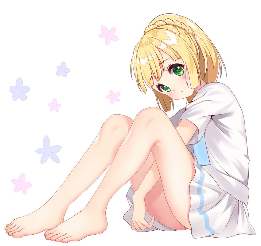 lillie (pokemon and 1 more) drawn by mimikaki_(men_bow)