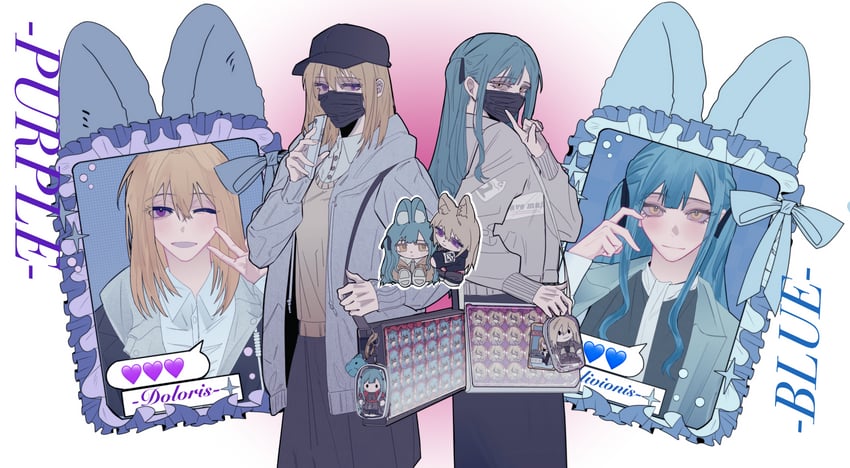 togawa sakiko and misumi uika (bang dream! and 1 more) drawn by jian1017