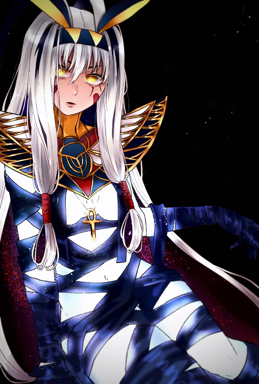 nitocris and nitocris alter (fate and 1 more) drawn by o_natsu