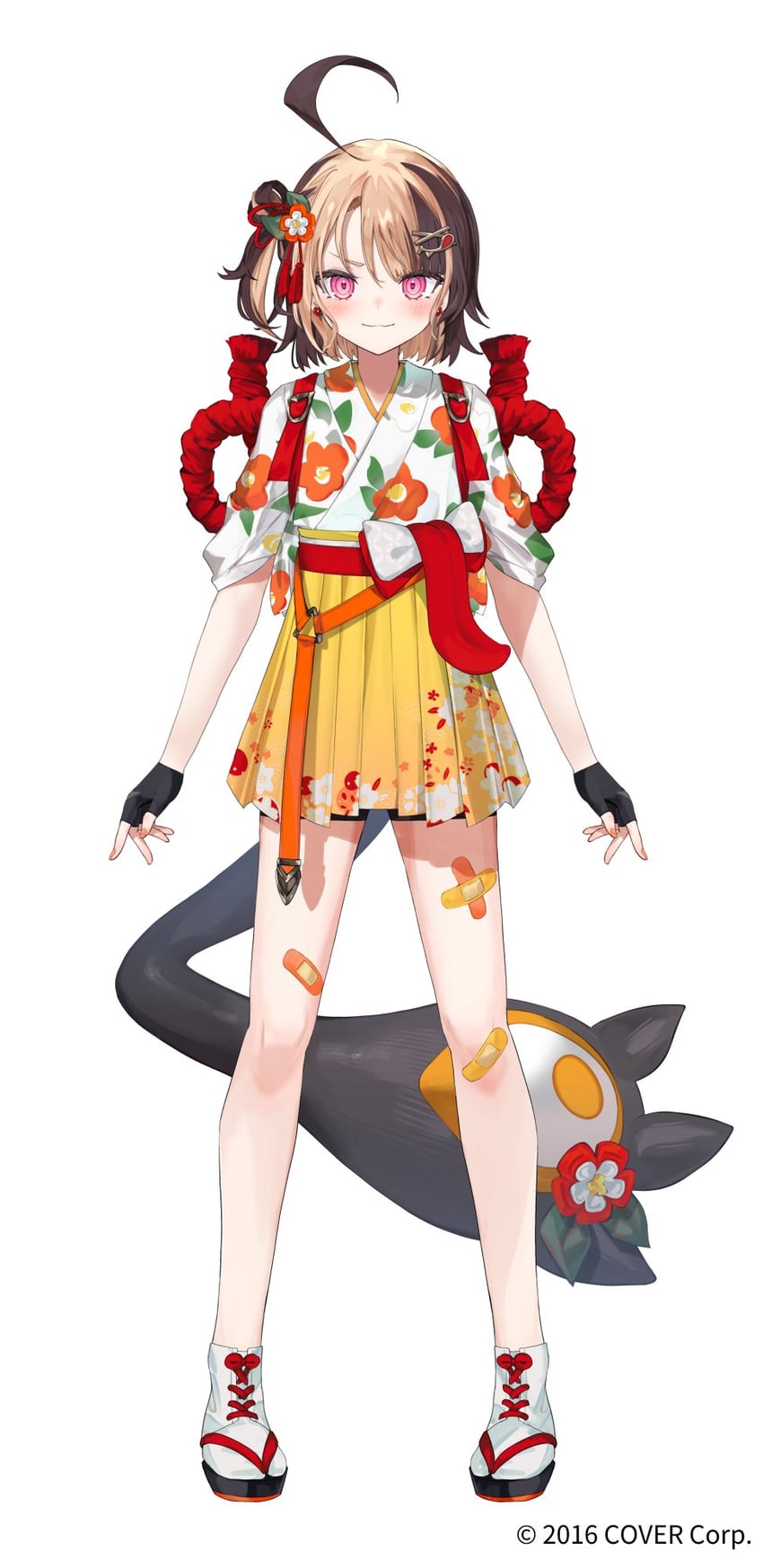 gigi murin (hololive and 1 more) drawn by makihitsuji