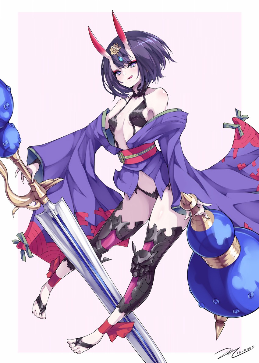 shuten douji (fate and 1 more) drawn by scarlet_zel