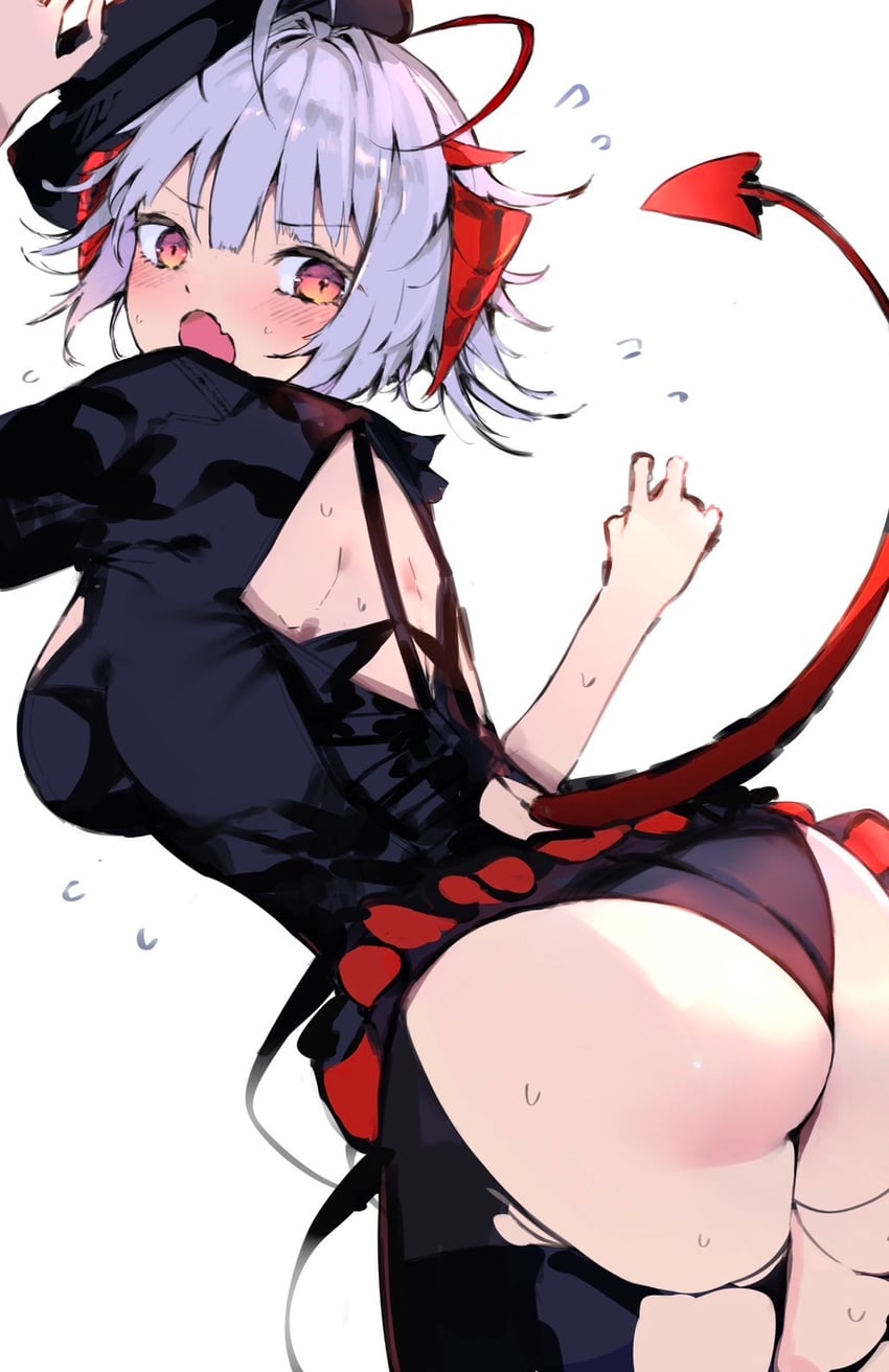 w (arknights and 1 more) drawn by kyuu_(plastic_night_q)