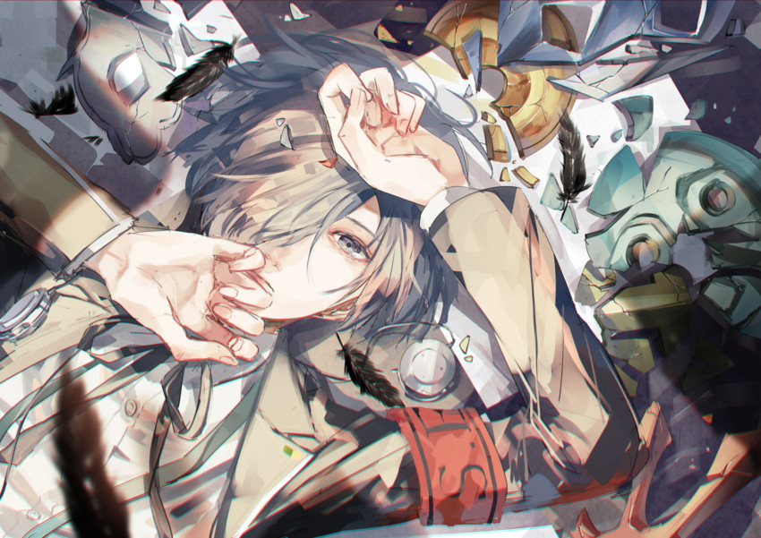 yuuki makoto (persona and 1 more) drawn by syokuuuuuuuuumura