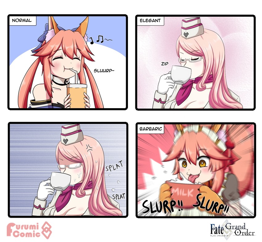 tamamo, tamamo no mae, tamamo cat, and koyanskaya (fate and 2 more) drawn by keita_naruzawa