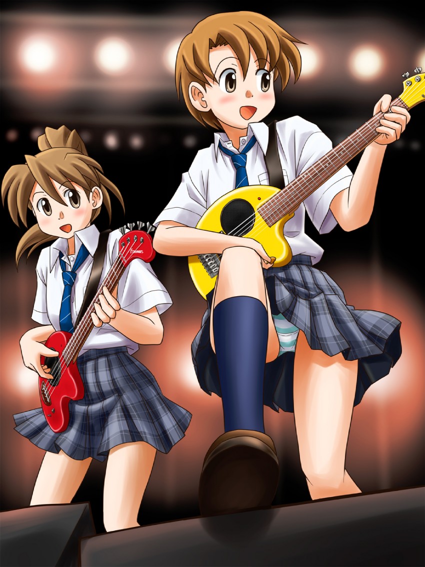 poniko and fujimoto atsuko (original and 1 more) drawn by lielos