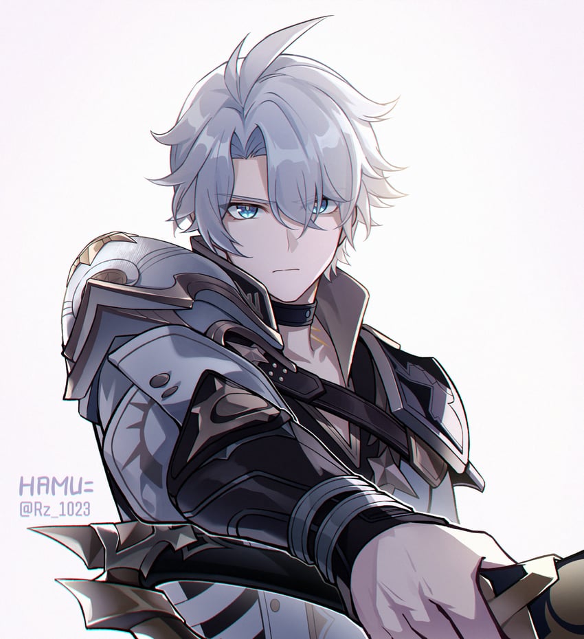 phainon (honkai and 1 more) drawn by hamu_(rz_1023)