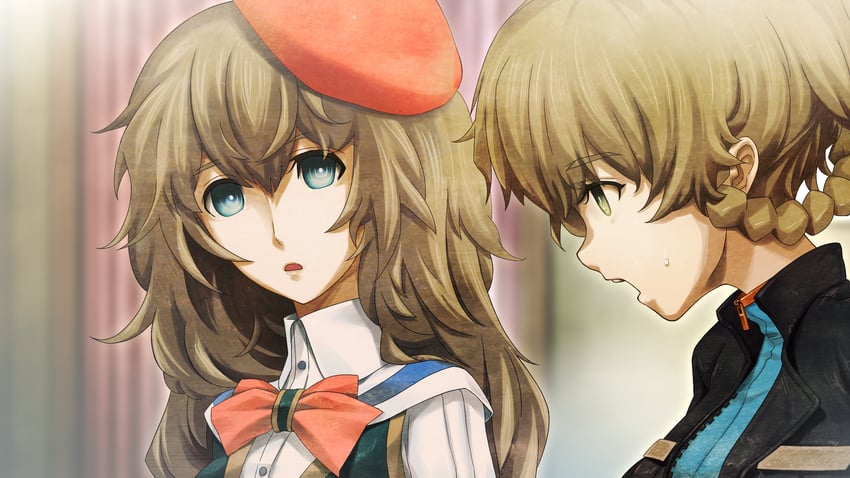 amane suzuha and amane yuki (steins;gate and 1 more) drawn by huke