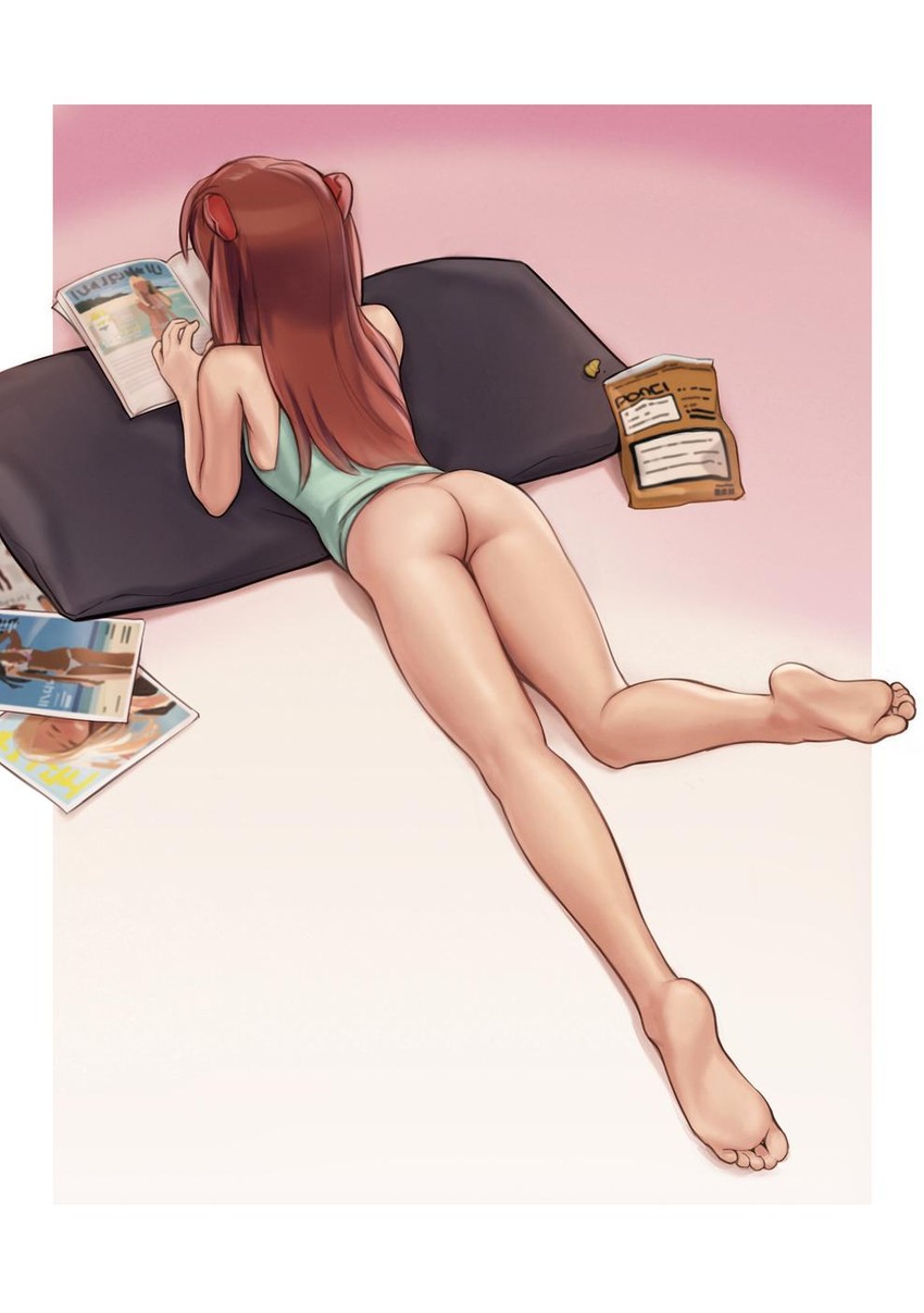souryuu asuka langley (neon genesis evangelion and 3 more) drawn by i0525