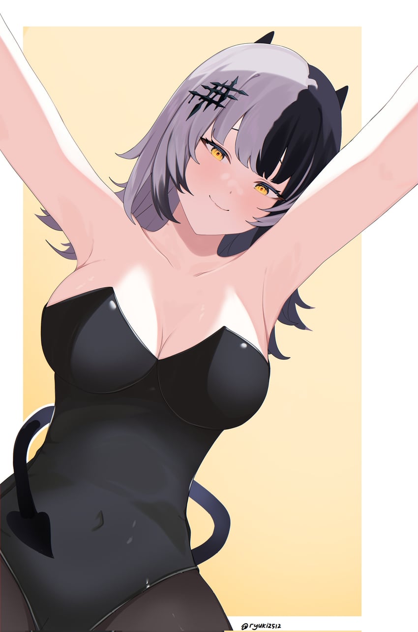 shiori novella (hololive and 1 more) drawn by ryuuki_(artist)