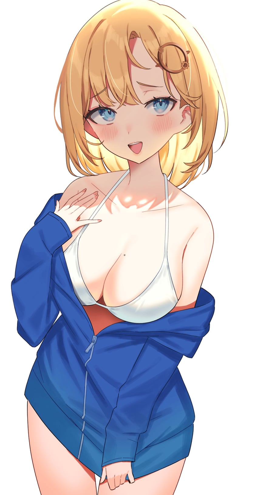 watson amelia (hololive and 1 more) drawn by aotake_iro