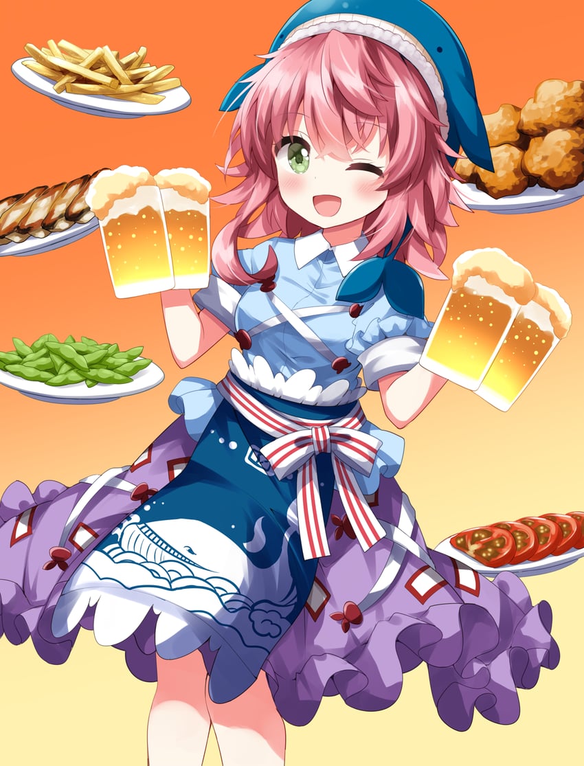 okunoda miyoi (touhou) drawn by ruu_(tksymkw)
