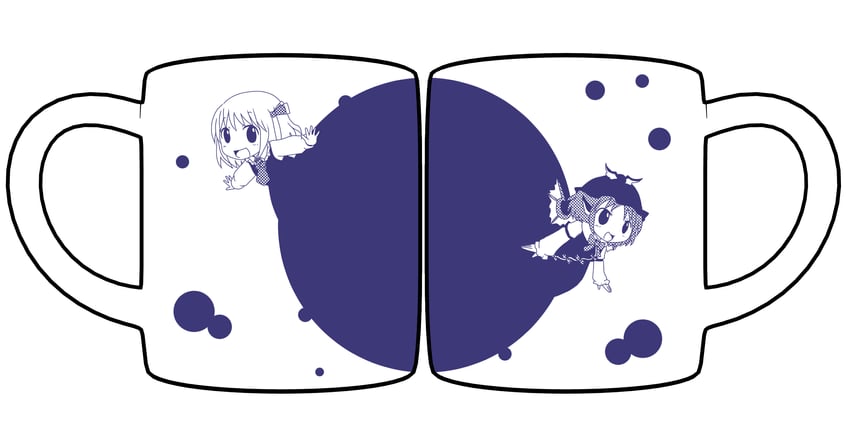 rumia and mystia lorelei (touhou) drawn by nimu_(siroirousagi)