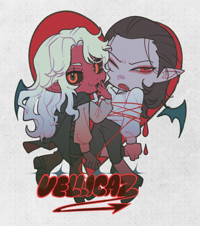 cazador szarr and vellioth (dungeons & dragons and 2 more) drawn by viol_vrt