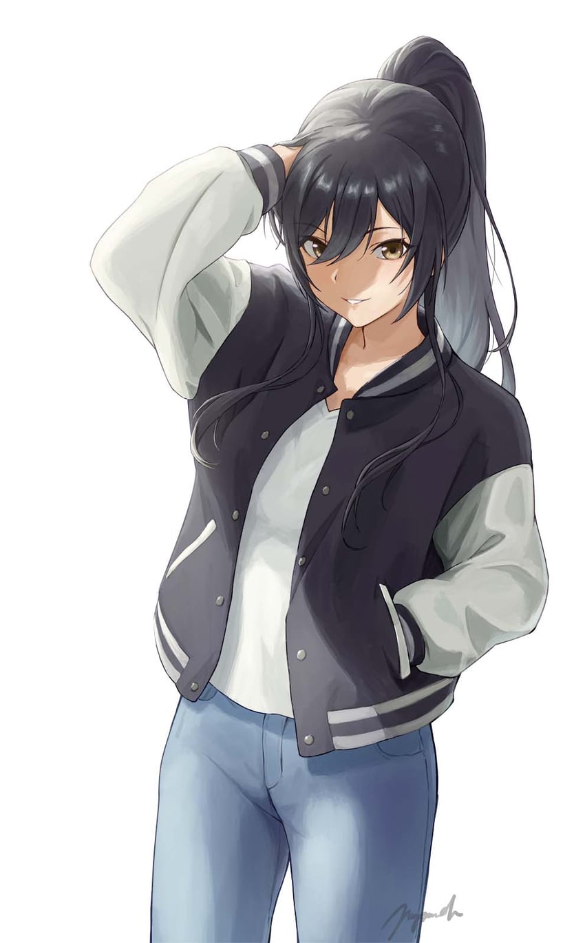 shirase sakuya (idolmaster and 1 more) drawn by mzmch
