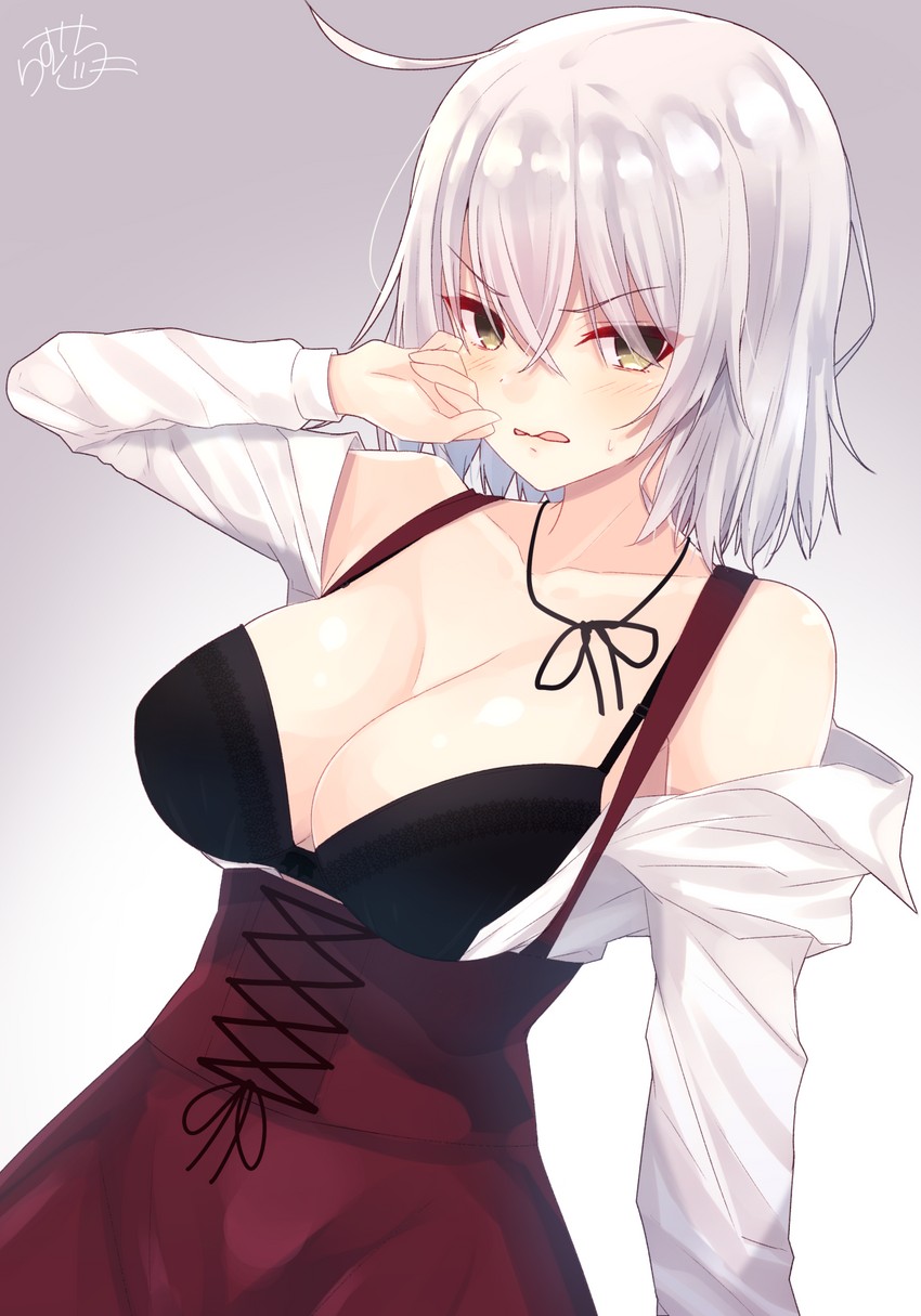 jeanne d'arc alter (fate and 1 more) drawn by ramchi