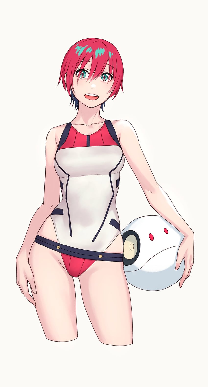 amate yuzuriha and haro (gundam and 1 more) drawn by yuuji_(and)