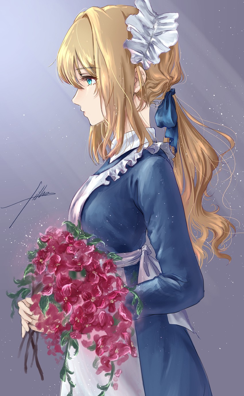 violet evergarden (violet evergarden) drawn by filha
