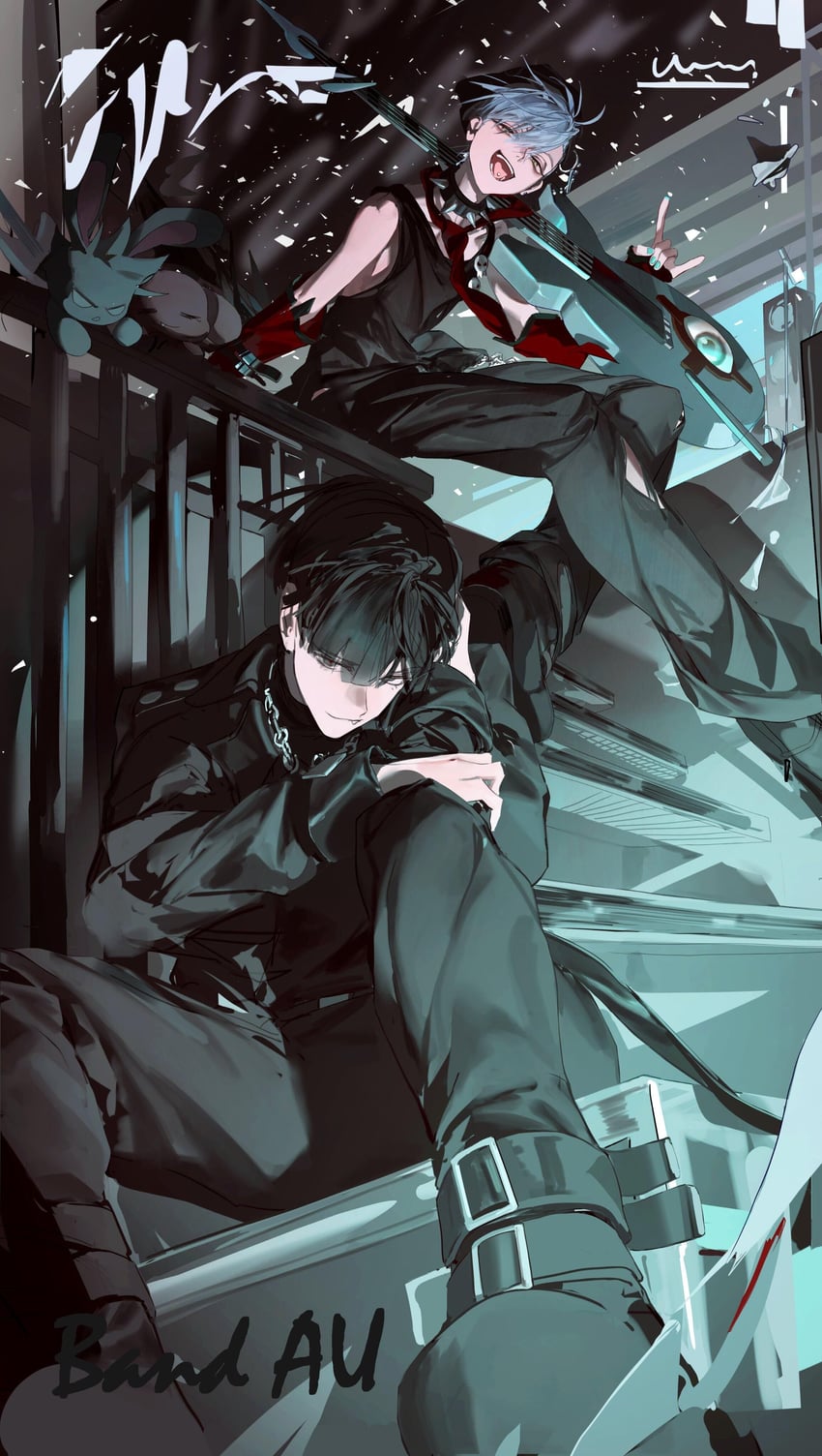 ivan and till (alien stage) drawn by 356migoro