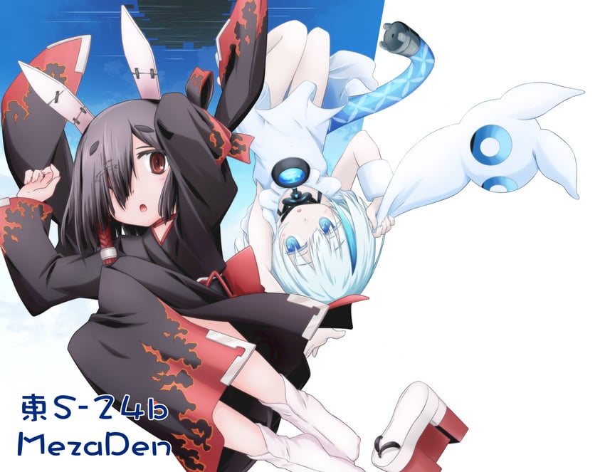 tb and shiranui (azur lane and 1 more) drawn by tachibana_(awaken_my_mind)
