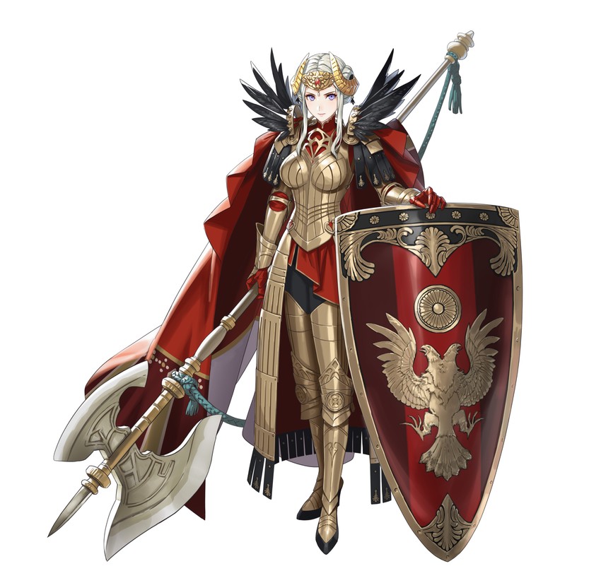edelgard von hresvelg (fire emblem and 2 more) drawn by cuboon