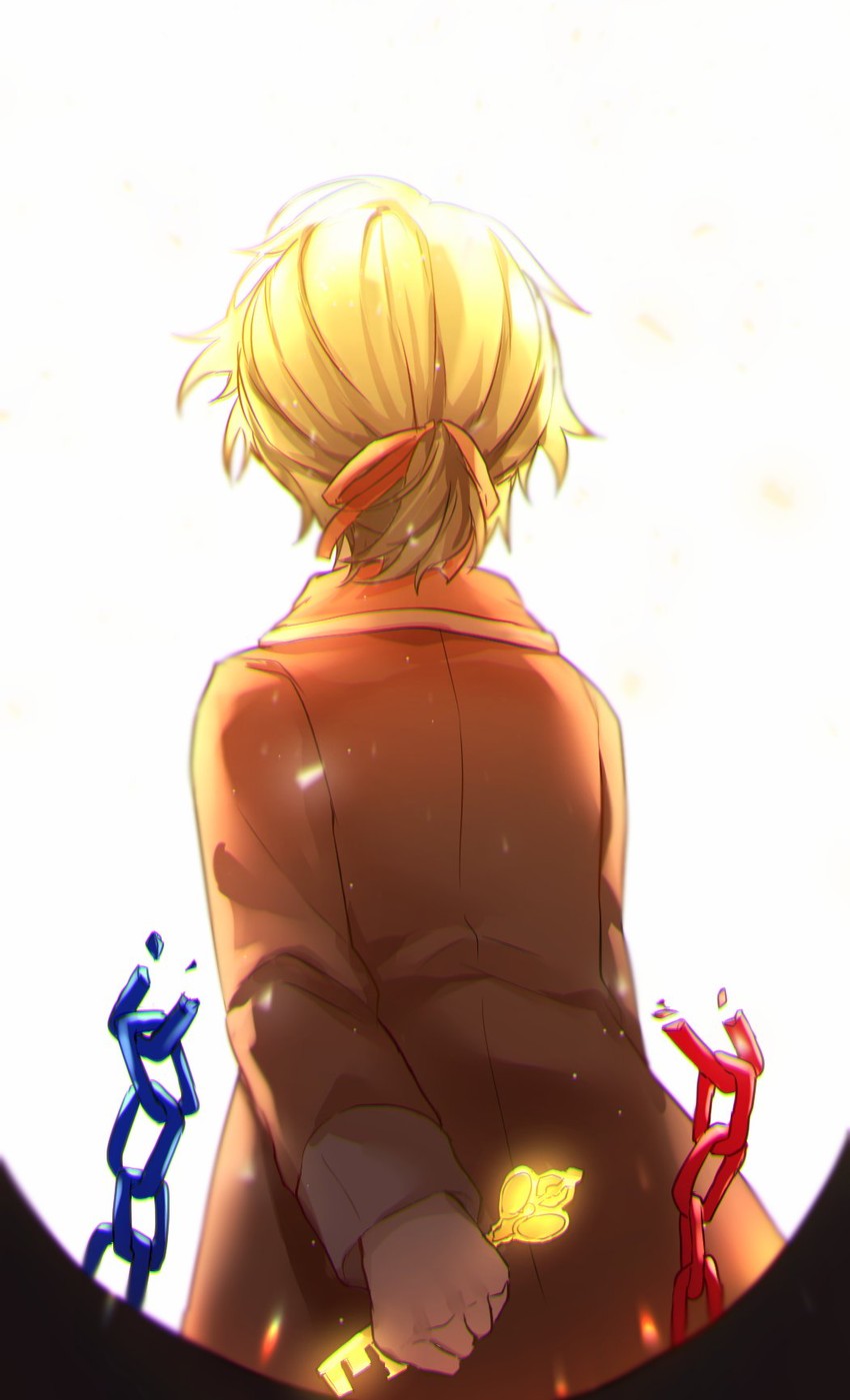 kagamine len, allen avadonia, and irregular (vocaloid and 4 more) drawn by aryuma772