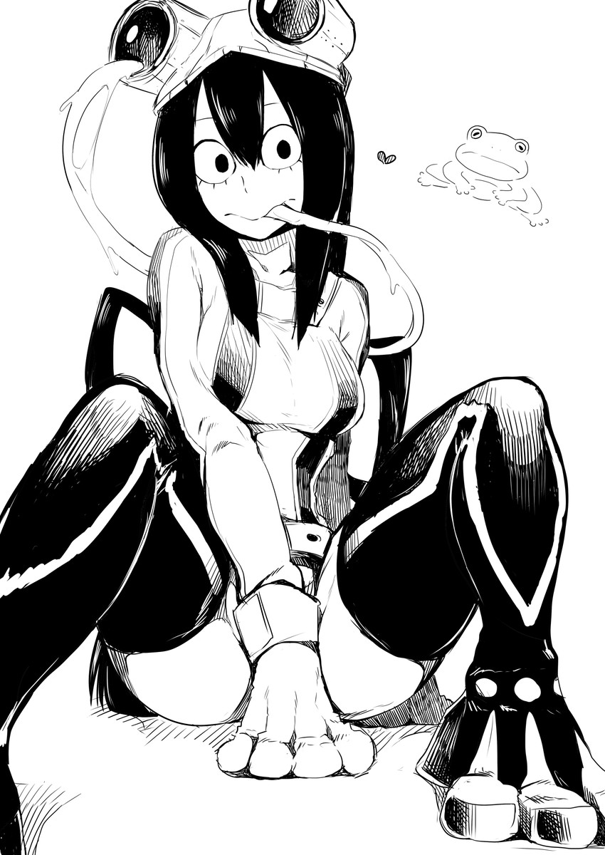 asui tsuyu (boku no hero academia) drawn by nakamura_regura