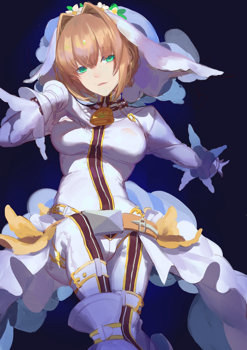 nero claudius (fate and 2 more) drawn by red_cucumber