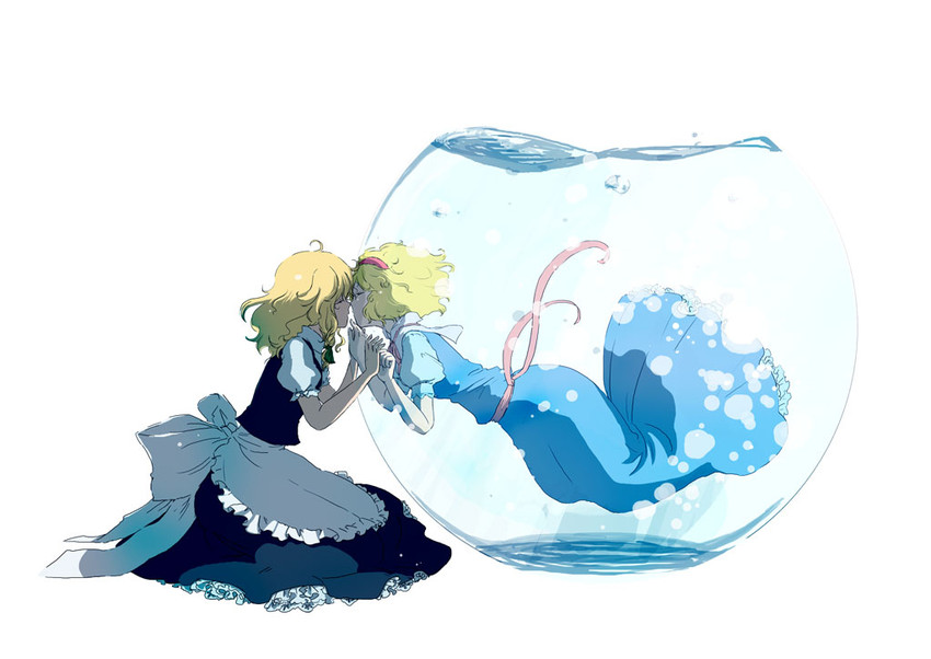 kirisame marisa and alice margatroid (touhou) drawn by tsukikage_noa
