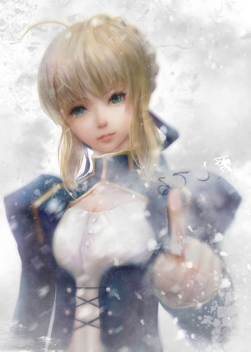 artoria pendragon and saber (fate and 1 more) drawn by zkxandy