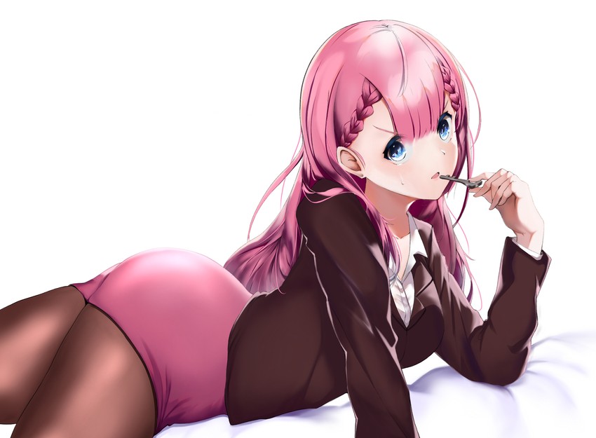kirisu mafuyu (bokutachi wa benkyou ga dekinai) drawn by t.k.c