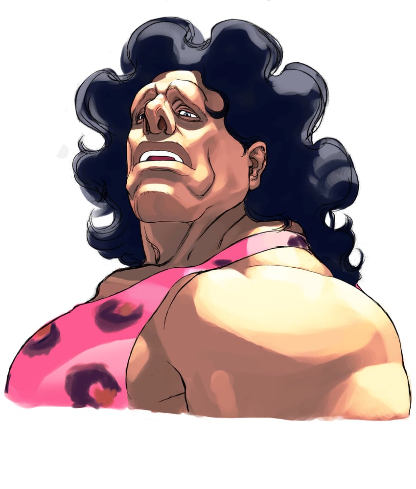 hugo andore (street fighter and 1 more) drawn by ikeno_daigo