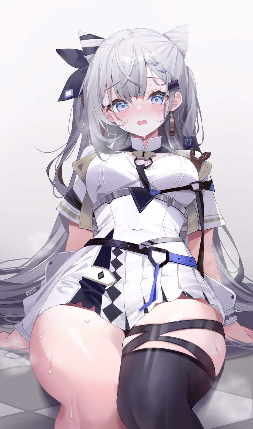 vestia zeta (hololive and 1 more) drawn by deyui