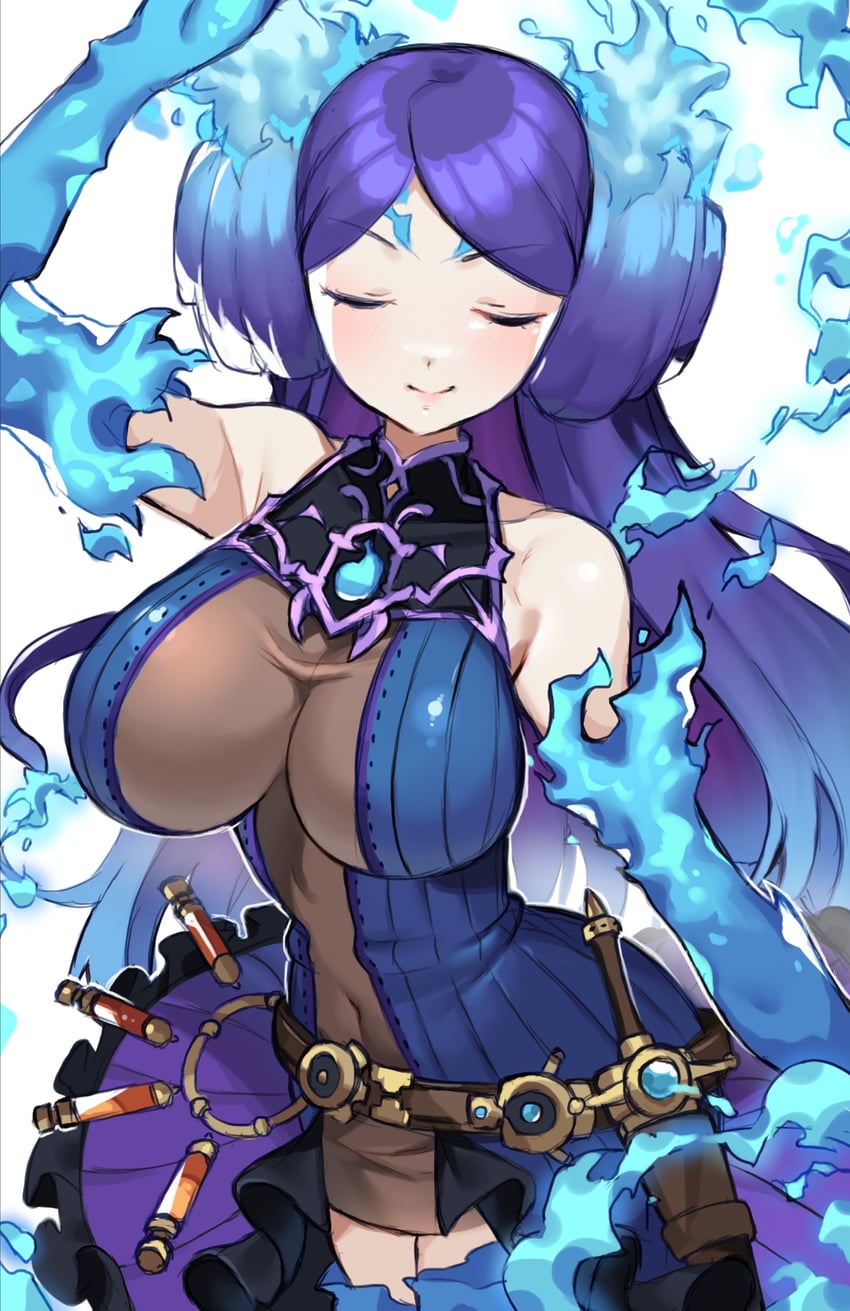 brighid (xenoblade chronicles and 1 more) drawn by suuuuica