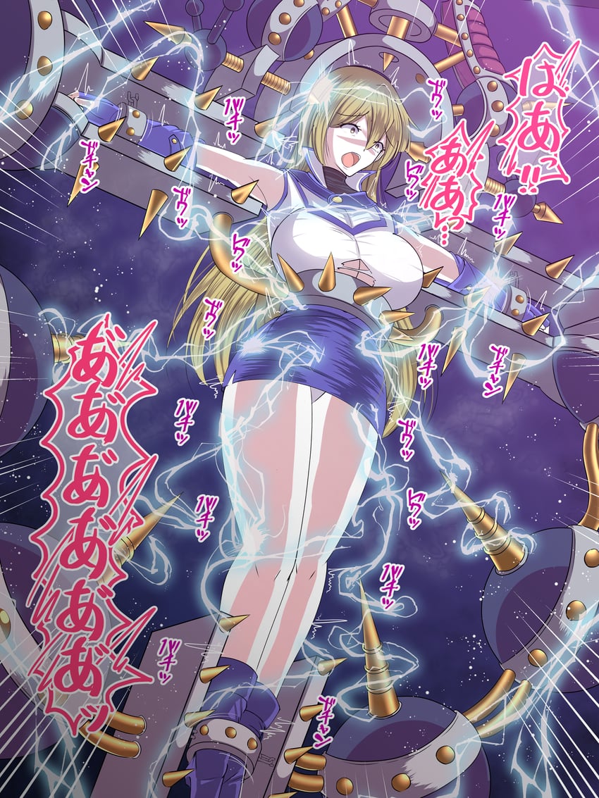 tenjouin asuka, byser shock, and viser des (yu-gi-oh! and 1 more) drawn by baketsumuri