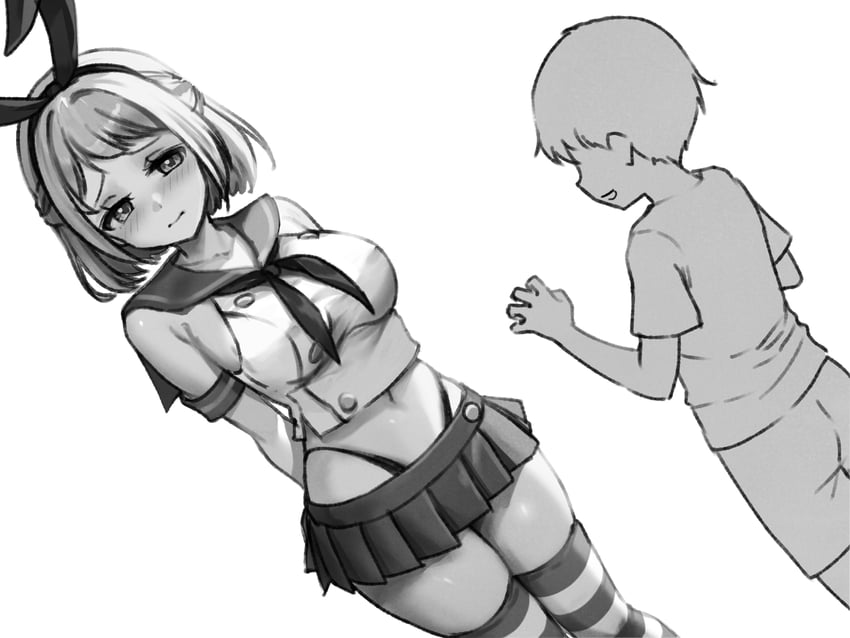 shimakaze and katsuragi lilja (kantai collection and 2 more) drawn by eckert&eich