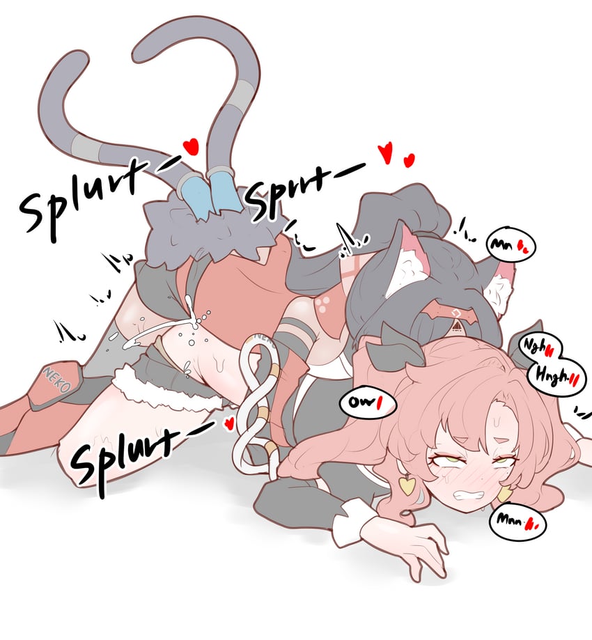 nicole demara and nekomiya mana (zenless zone zero) drawn by physisyoon