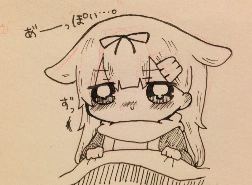 yuudachi and yuudachi kai ni (kantai collection) drawn by jako_(jakoo21)