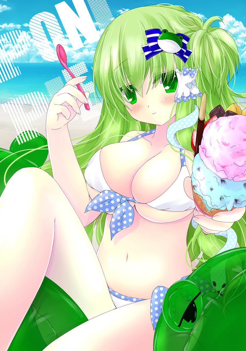 kochiya sanae (touhou) drawn by shiromomo