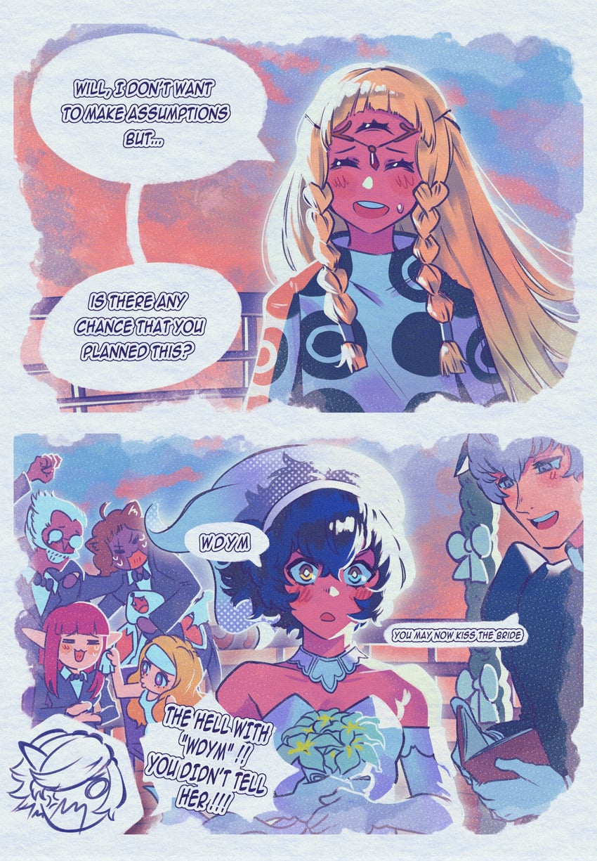 protagonist, hulkenberg, gallica, strohl, eupha, and 4 more (metaphor: refantazio) drawn by andrich_galam