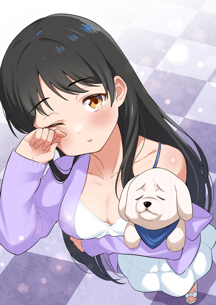 hazuki ren and chibi (love live! and 1 more) drawn by koaraya