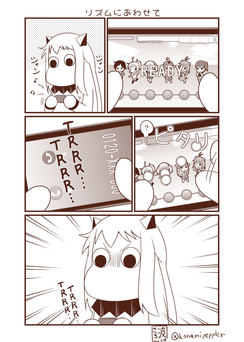 kaga, kongou, northern ocean princess, sazanami, naka, and 2 more (kantai collection and 4 more) drawn by sazanami_konami