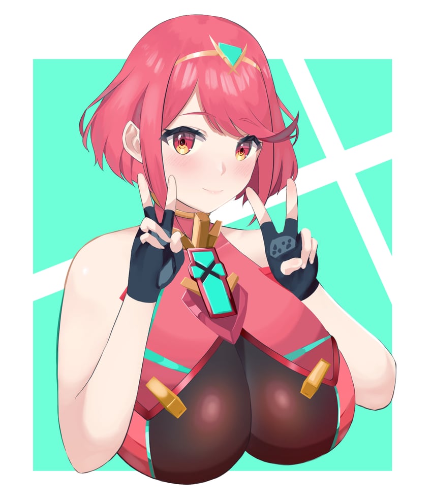 pyra (xenoblade chronicles and 1 more) drawn by nayutayutautau