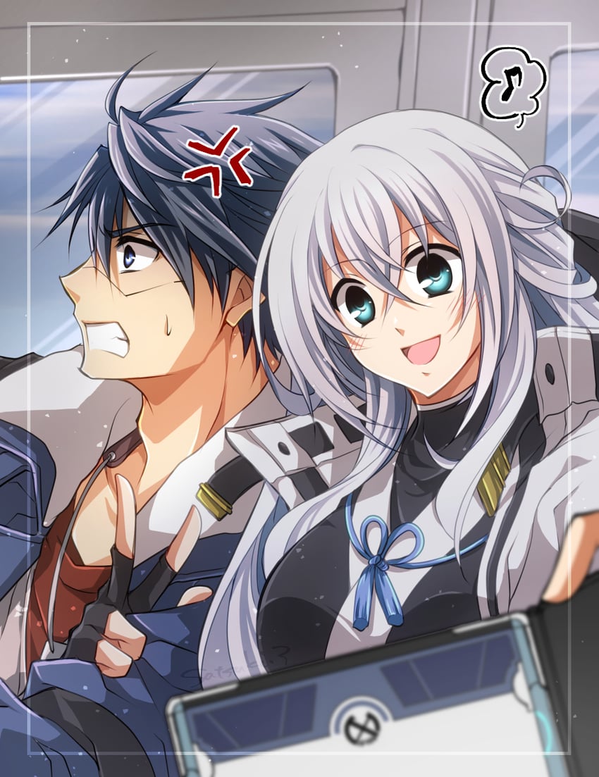 shizuna rem misurugi and van arkride (eiyuu densetsu and 2 more) drawn by satsuki_(chaosmode)