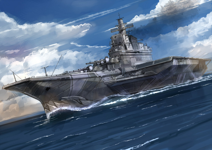 re-class battleship (kantai collection) drawn by akasaai