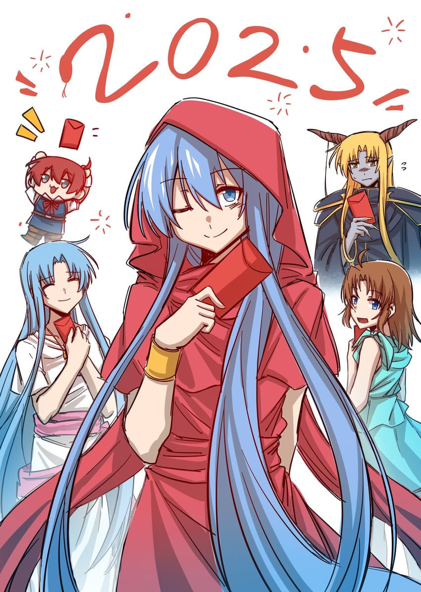 adol christin, feena, reah, lilia, and dark fact (ys and 1 more) drawn by arkibk